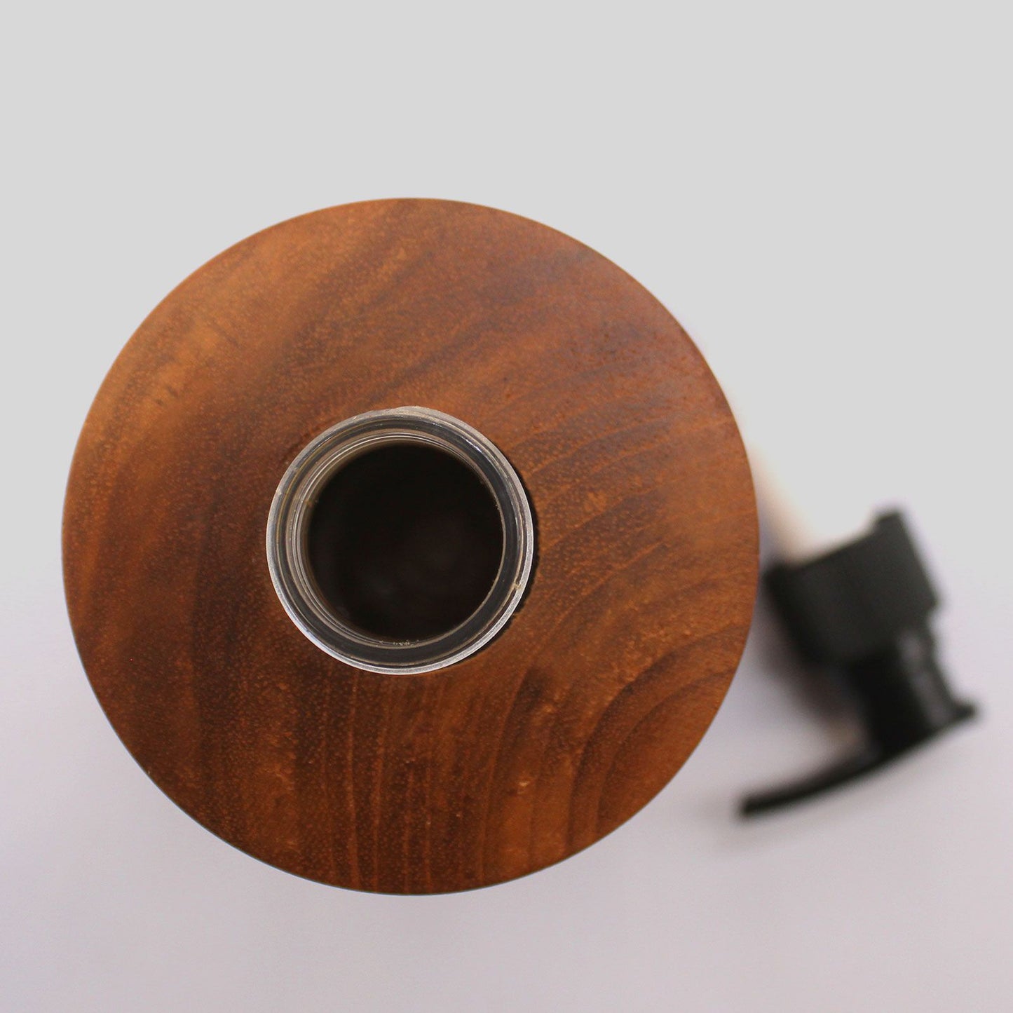 Natural Teak wood Soap Dispenser - Taper