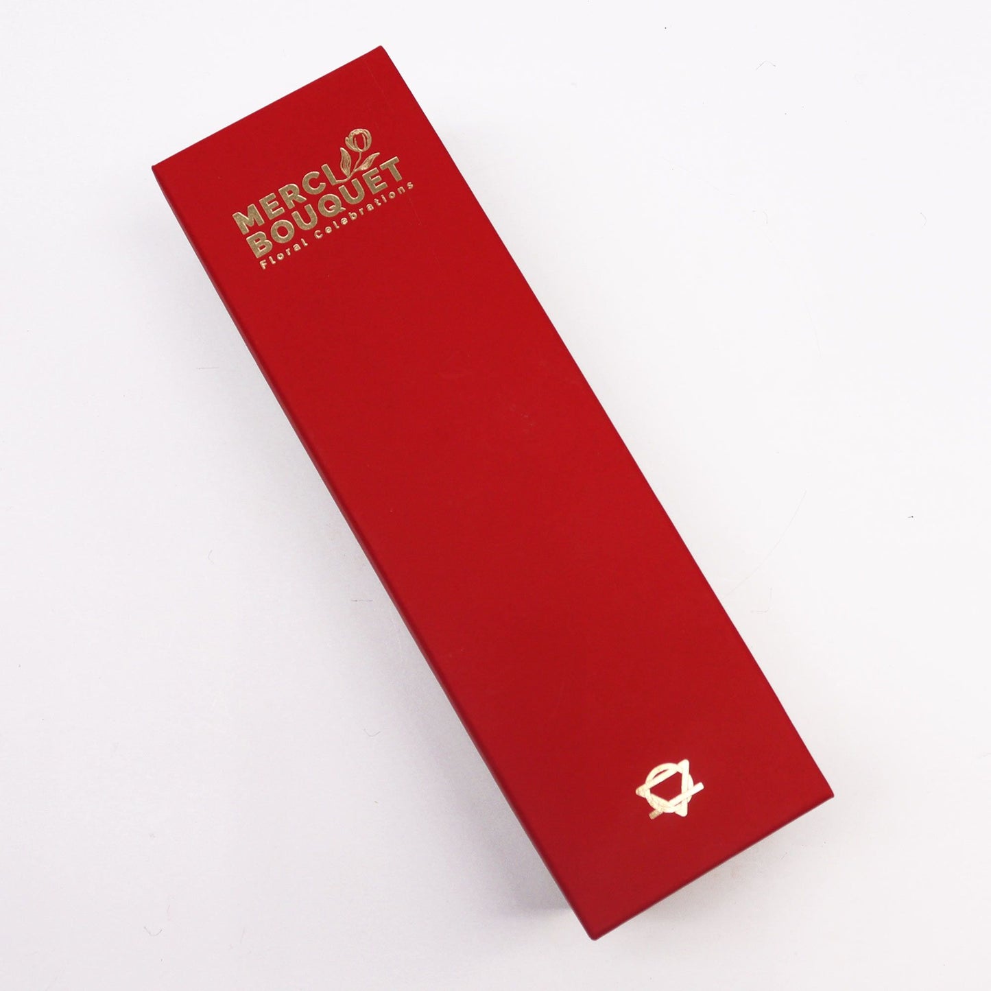 Soap Flowers Long Box - Classic Red Roses