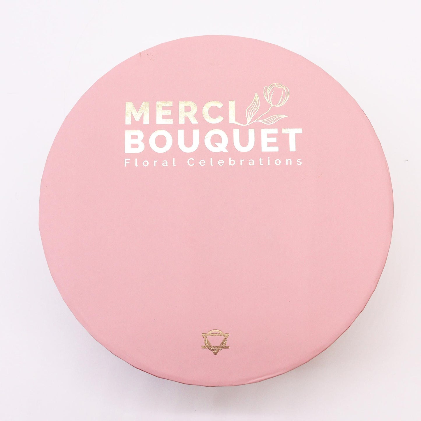 Soap Flowers Round Box - Baby Blessings - Pinks