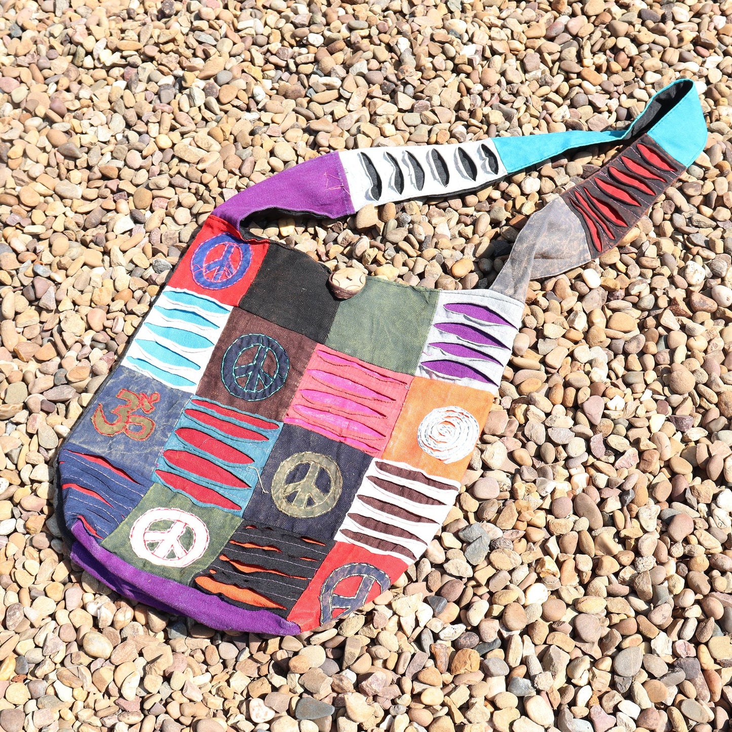 Classic Peace Sling Bags