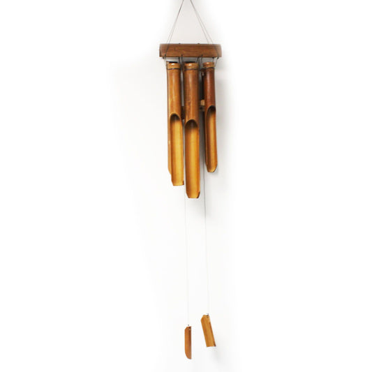 Bamboo Wind chime - Natural finish - 6 Medium Tubes