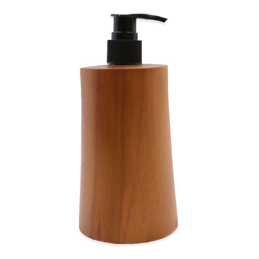 Natural Teak wood Soap Dispenser - Taper