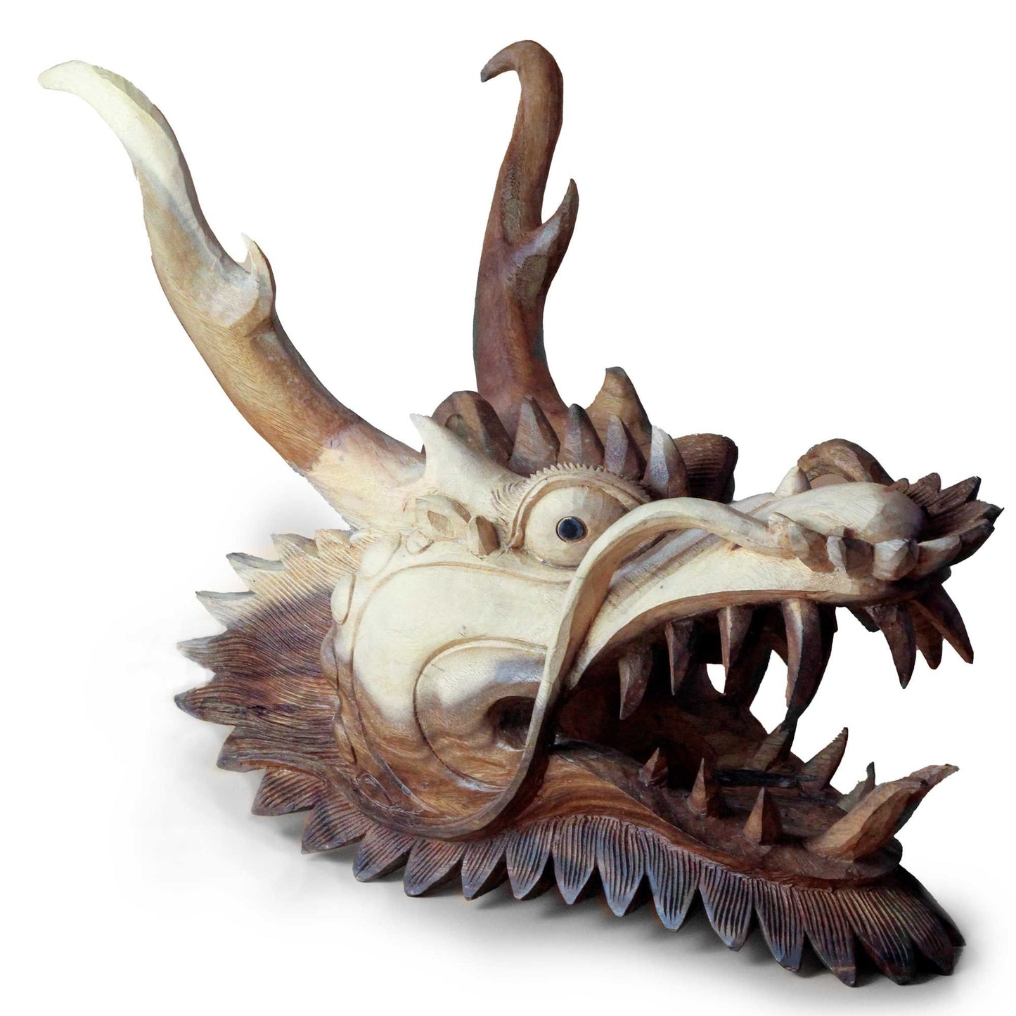 Dragon Head Carving  - 30cm